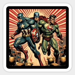 Super America Sticker